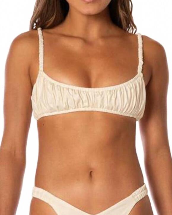 MAAJI Other - NEW MAAJI flourish classic bralette bikini top in crystal pearl
